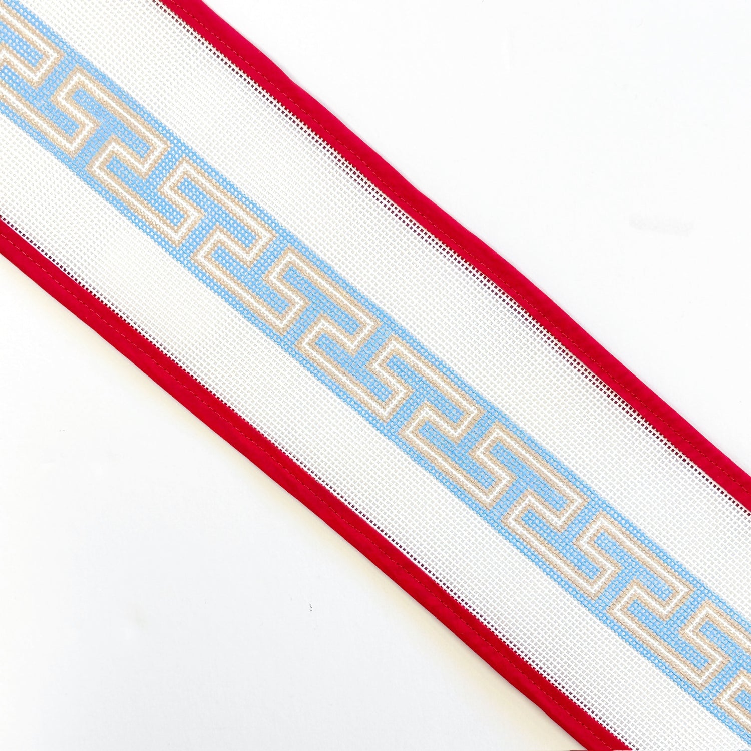 Greek Key BeltLittle stitches needleworksCanvasThe Red Thread Atelier