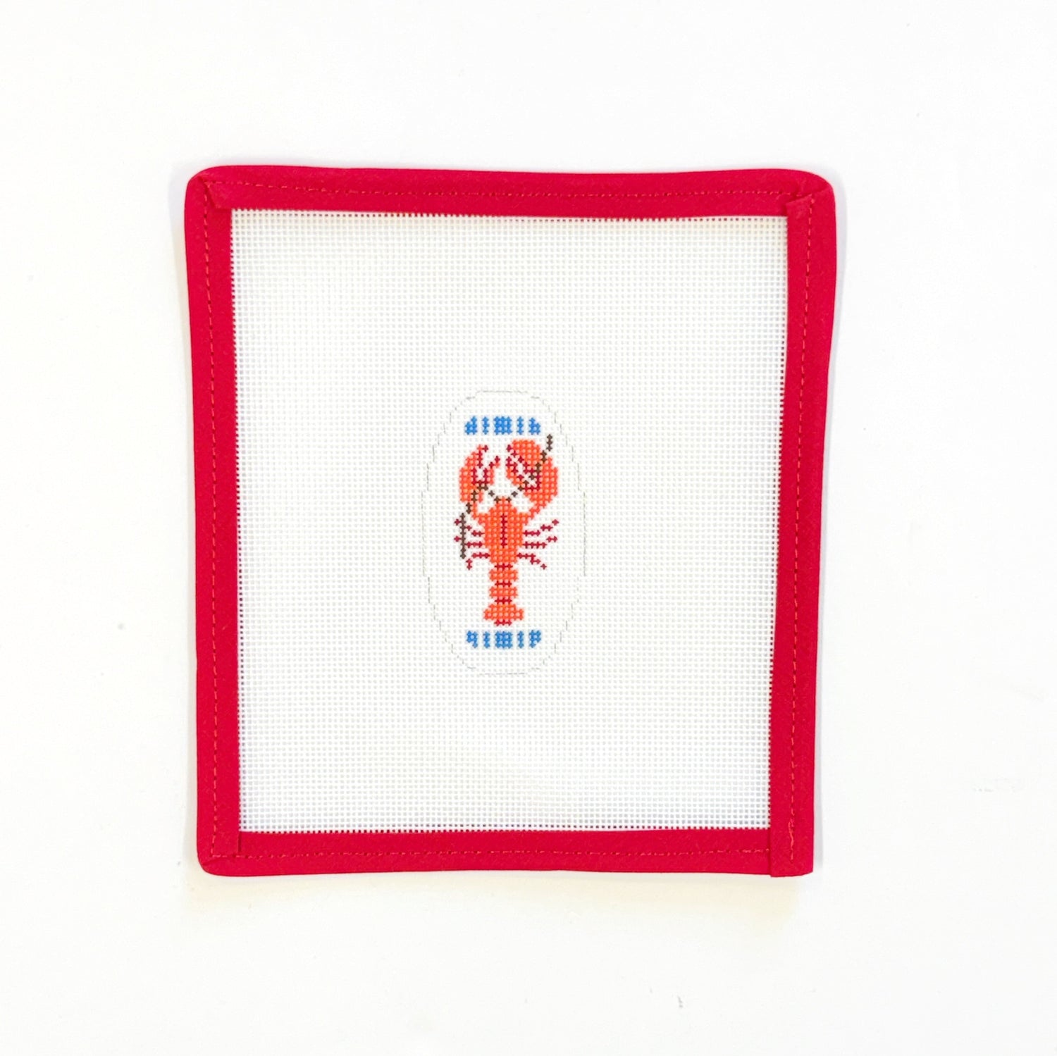 Mini Lobster Patch / FOBLittle stitches needleworksThe Red Thread Atelier