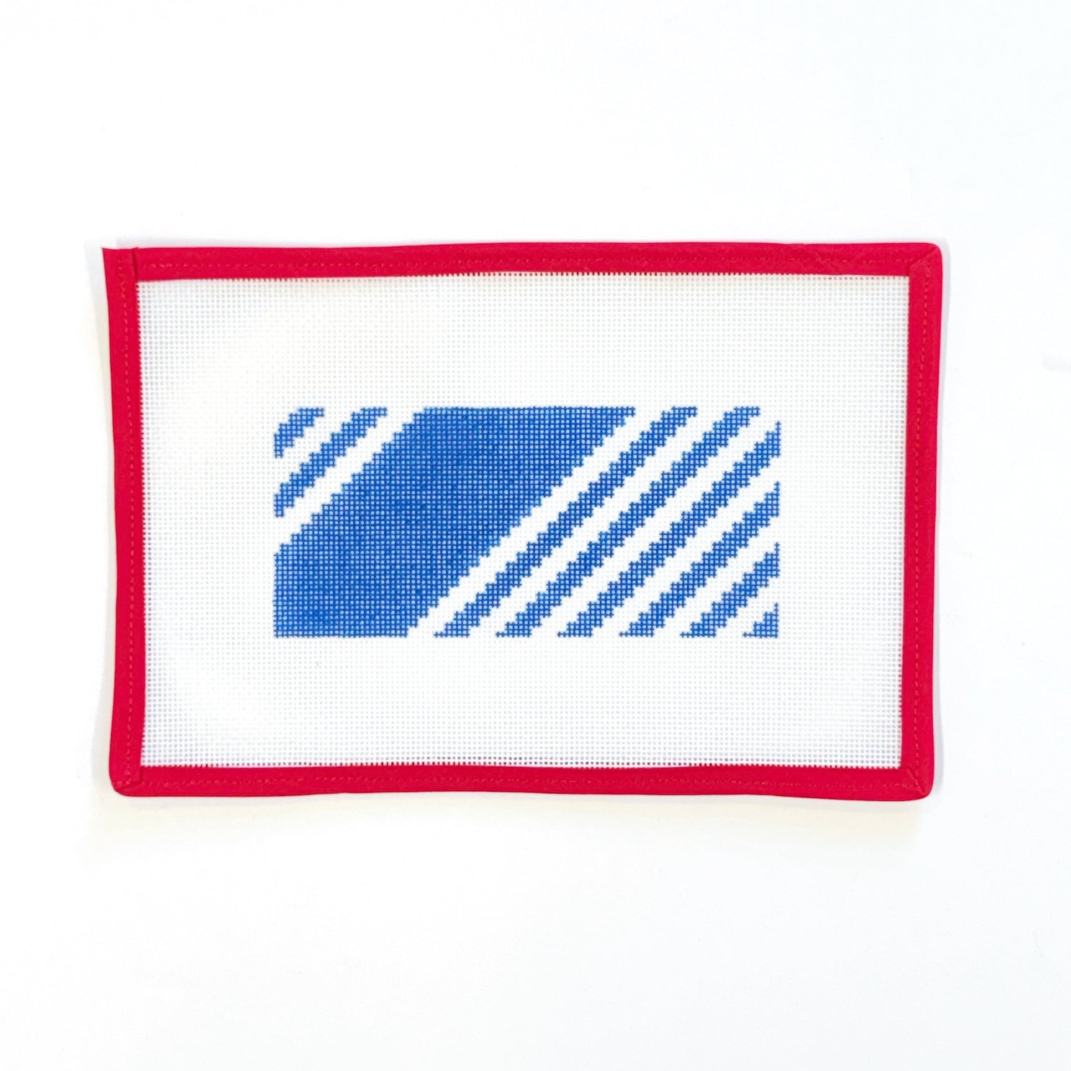 Sport Stripe Eyeglass CaseLittle stitches needleworksCanvasThe Red Thread Atelier