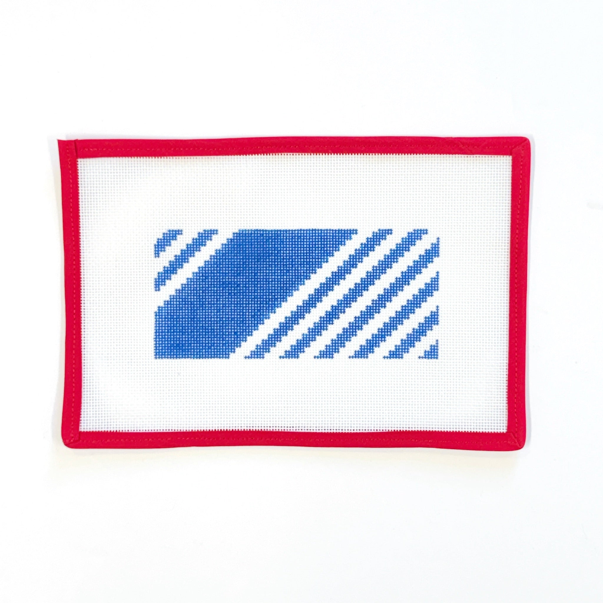 Sport Stripe Eyeglass CaseLittle stitches needleworksCanvasThe Red Thread Atelier