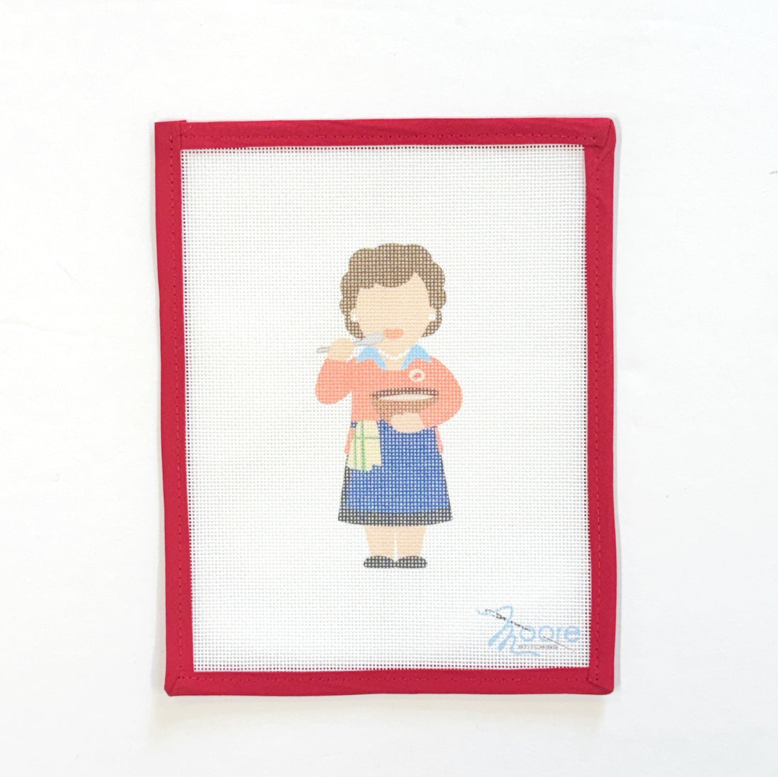 Julia the French MasterMoore StitchingCanvasThe Red Thread Atelier