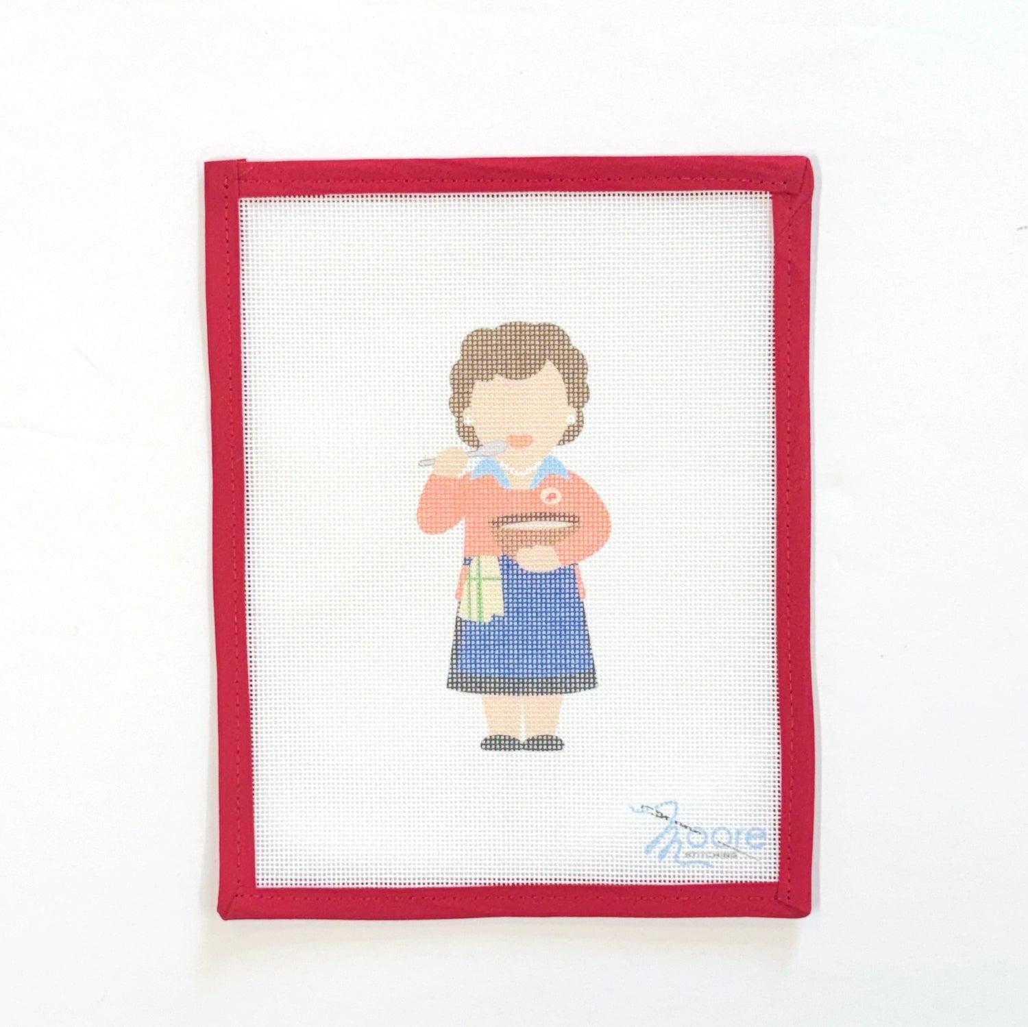 Julia the French MasterMoore StitchingCanvasThe Red Thread Atelier