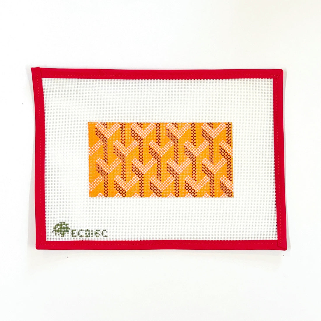Geometric Y - orange 13 Mesh