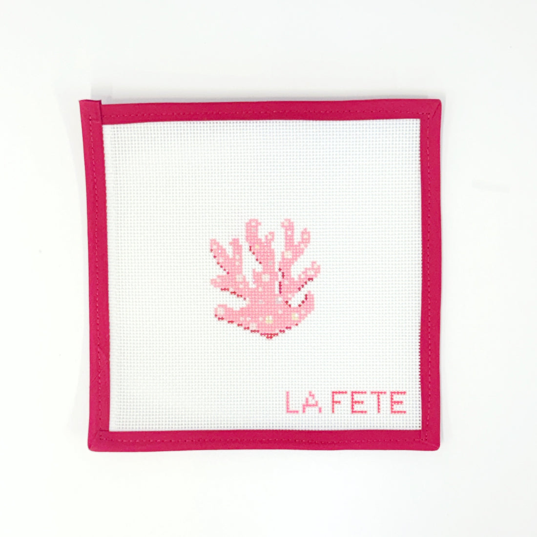 Glitter CoralLa FeteCanvasThe Red Thread Atelier
