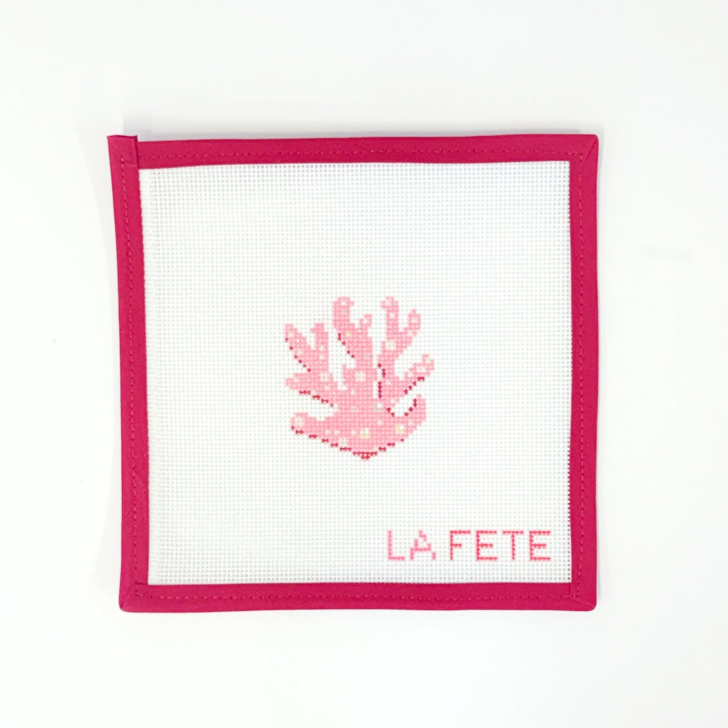 Glitter CoralLa FeteCanvasThe Red Thread Atelier