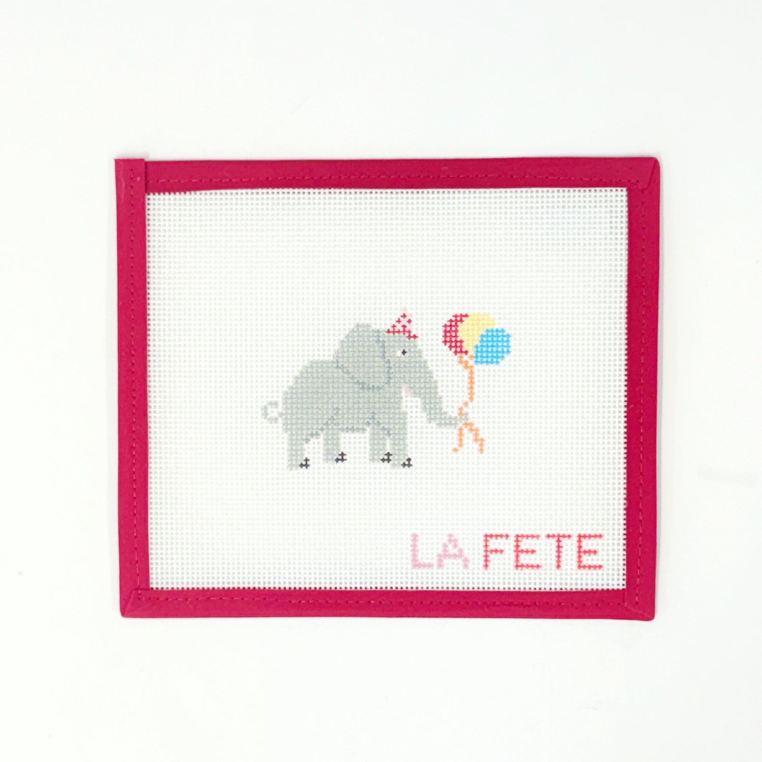 Party ElephantLa FeteCanvasThe Red Thread Atelier