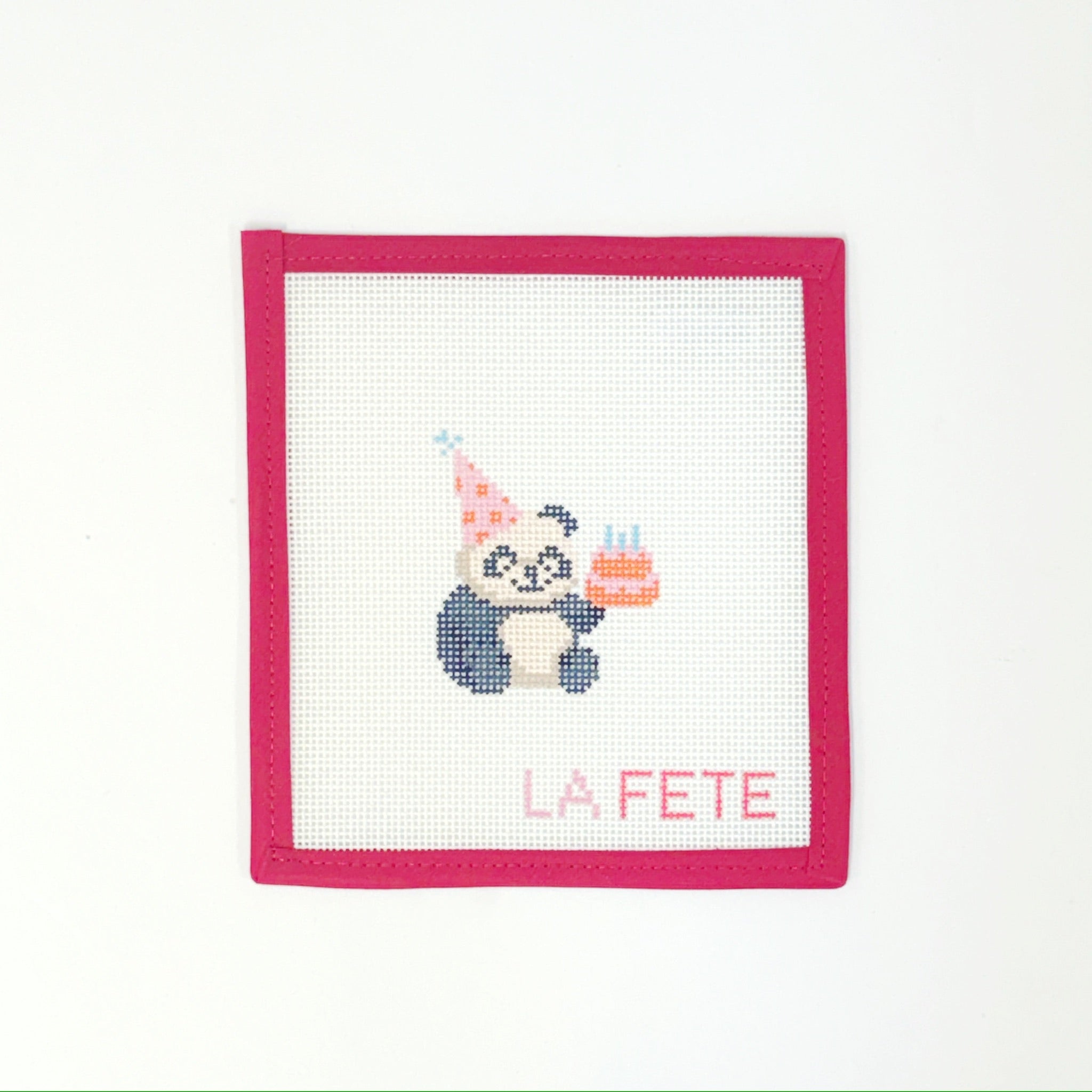 Party PandaLa FeteCanvasThe Red Thread Atelier