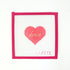 Love Heart - redLa FeteCanvasThe Red Thread Atelier