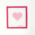 Love Heart - pinkLa FeteCanvasThe Red Thread Atelier