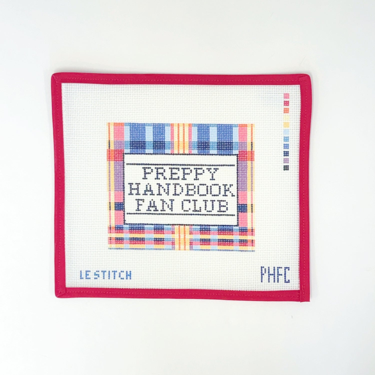 Preppy Handbook Fan ClubLe StitchCanvasThe Red Thread Atelier