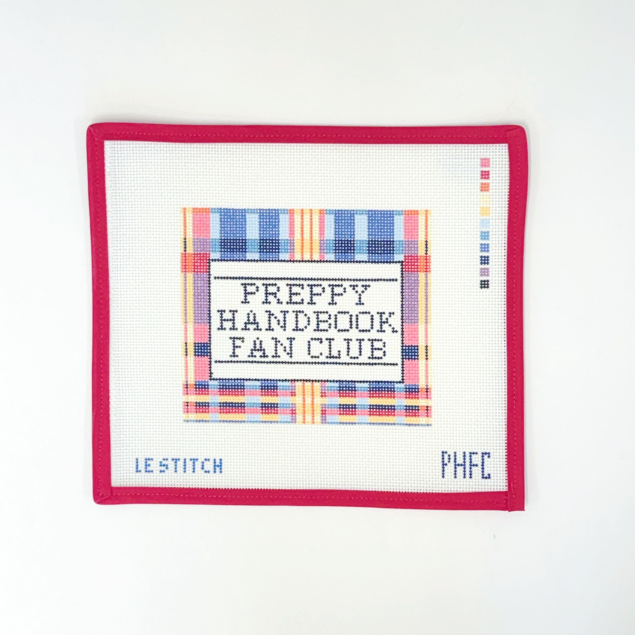 Preppy Handbook Fan ClubLe StitchCanvasThe Red Thread Atelier