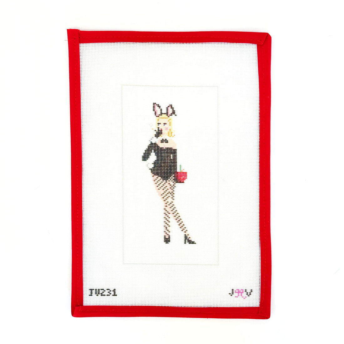 Bridget JonesJennifer Vallez NeedlepointCanvasThe Red Thread Atelier
