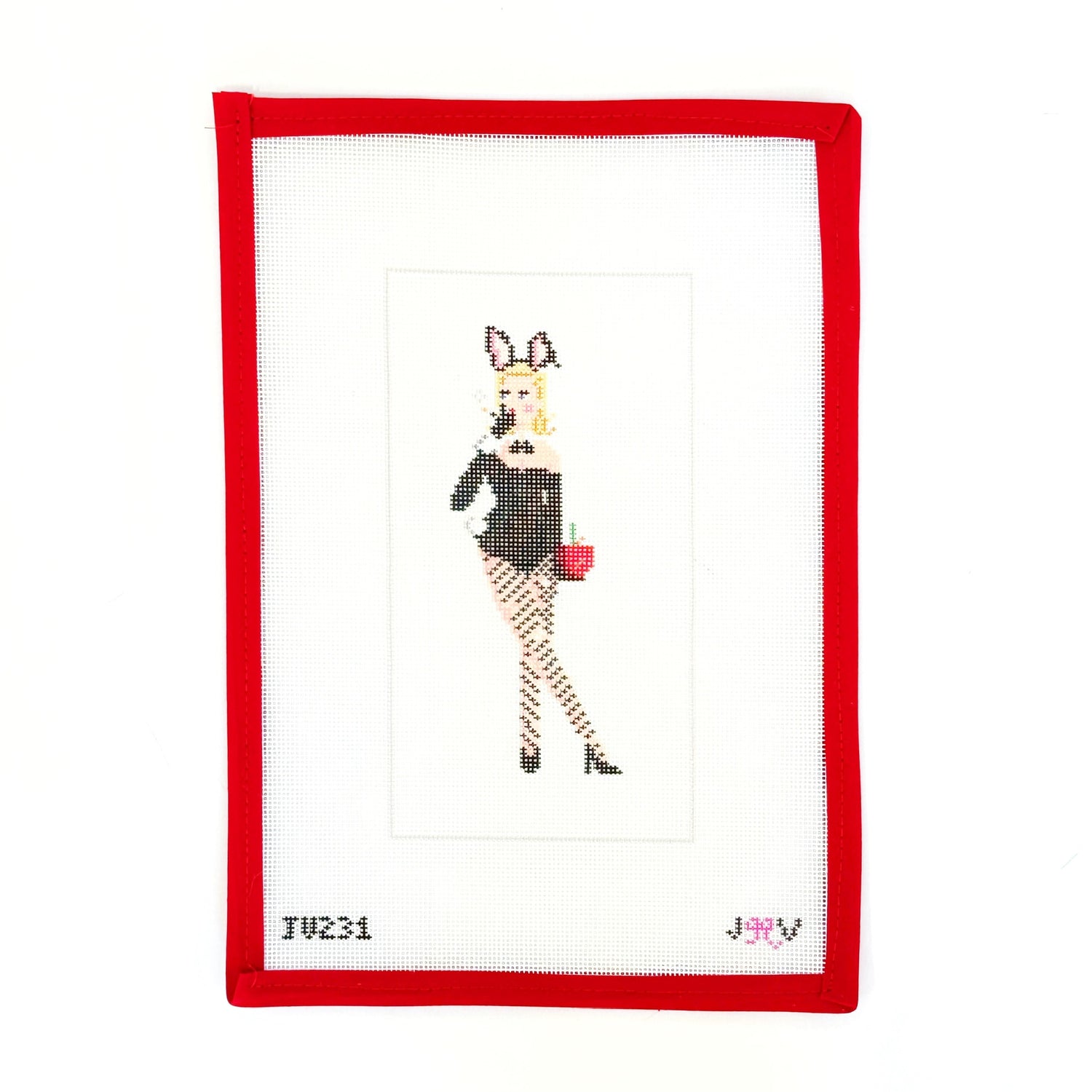 Bridget JonesJennifer Vallez NeedlepointCanvasThe Red Thread Atelier