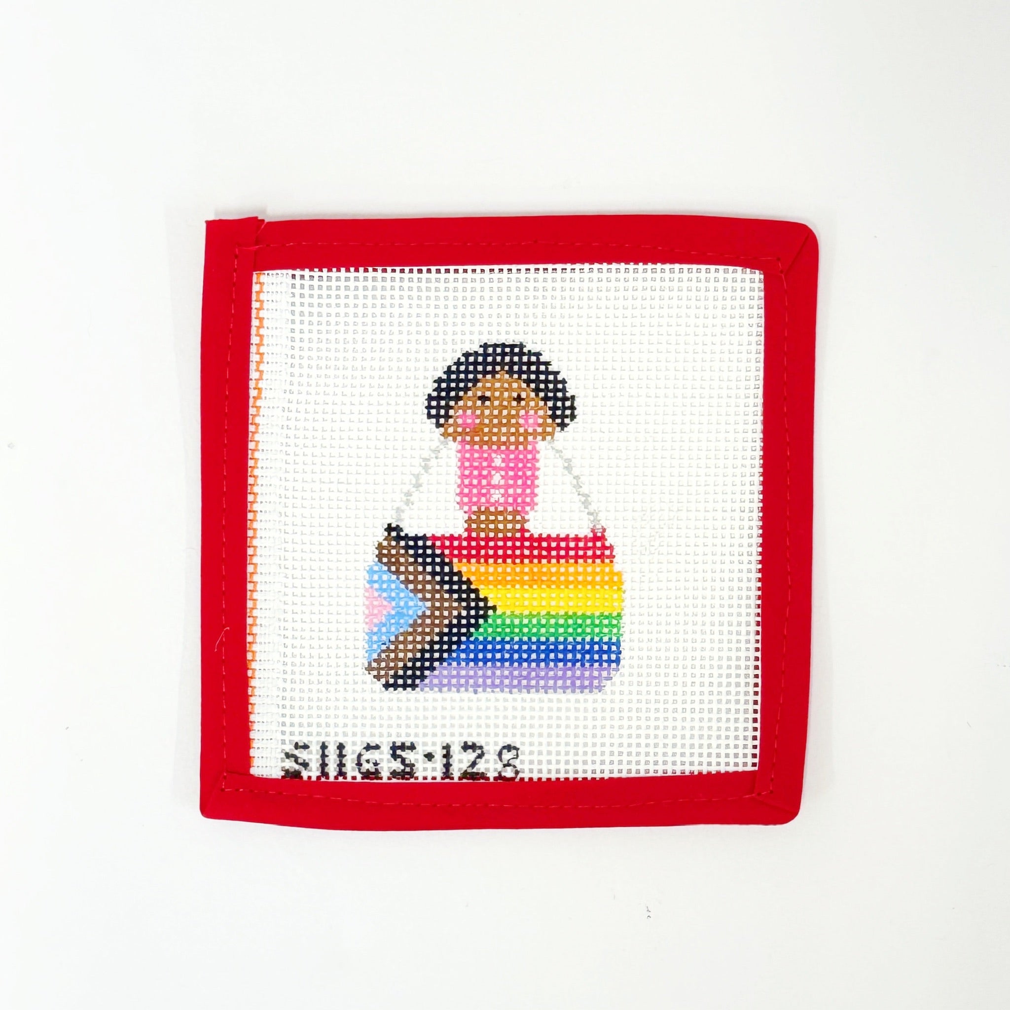 Stitch It - Rainbow AngelKCNCanvasThe Red Thread Atelier