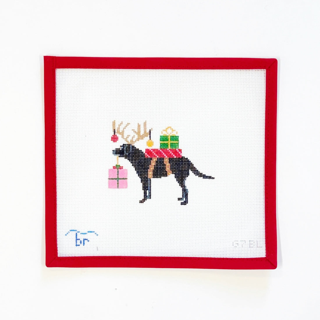 Black Lab w Gifts