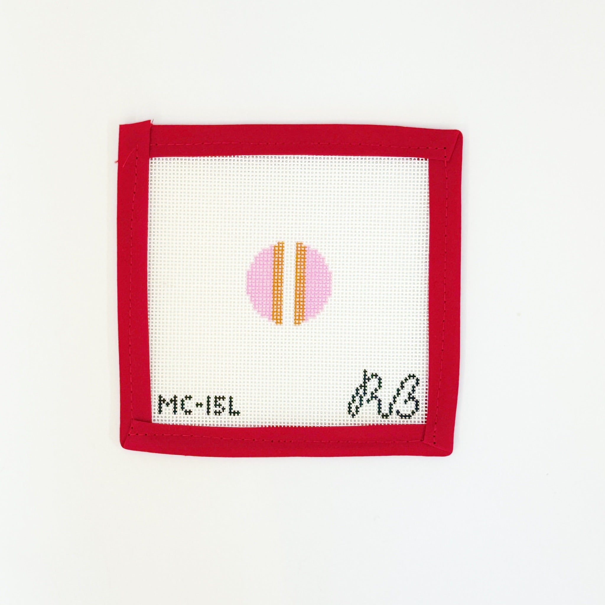 Orchid Simple Stripe - Key Fob InsertRachel BarriThe Red Thread Atelier