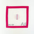 Pink Simple Stripe - Key Fob InsertRachel BarriCanvasThe Red Thread Atelier