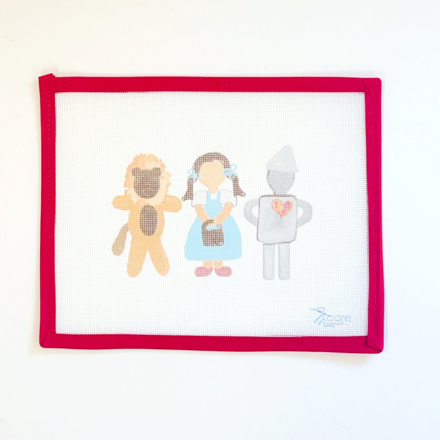 OZ TrioMoore StitchingCanvasThe Red Thread Atelier