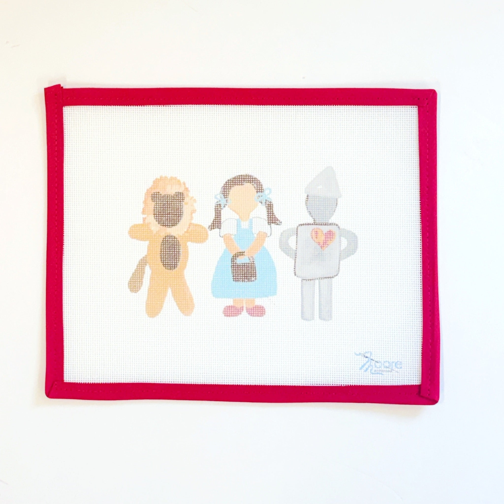 OZ TrioMoore StitchingCanvasThe Red Thread Atelier
