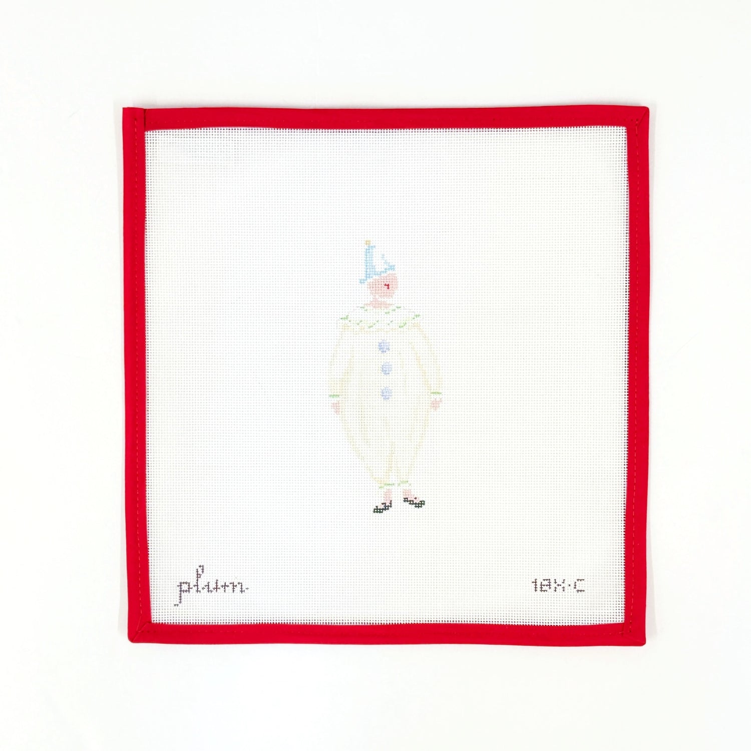 Carnival - ClownPlum StitcheryCanvasThe Red Thread Atelier