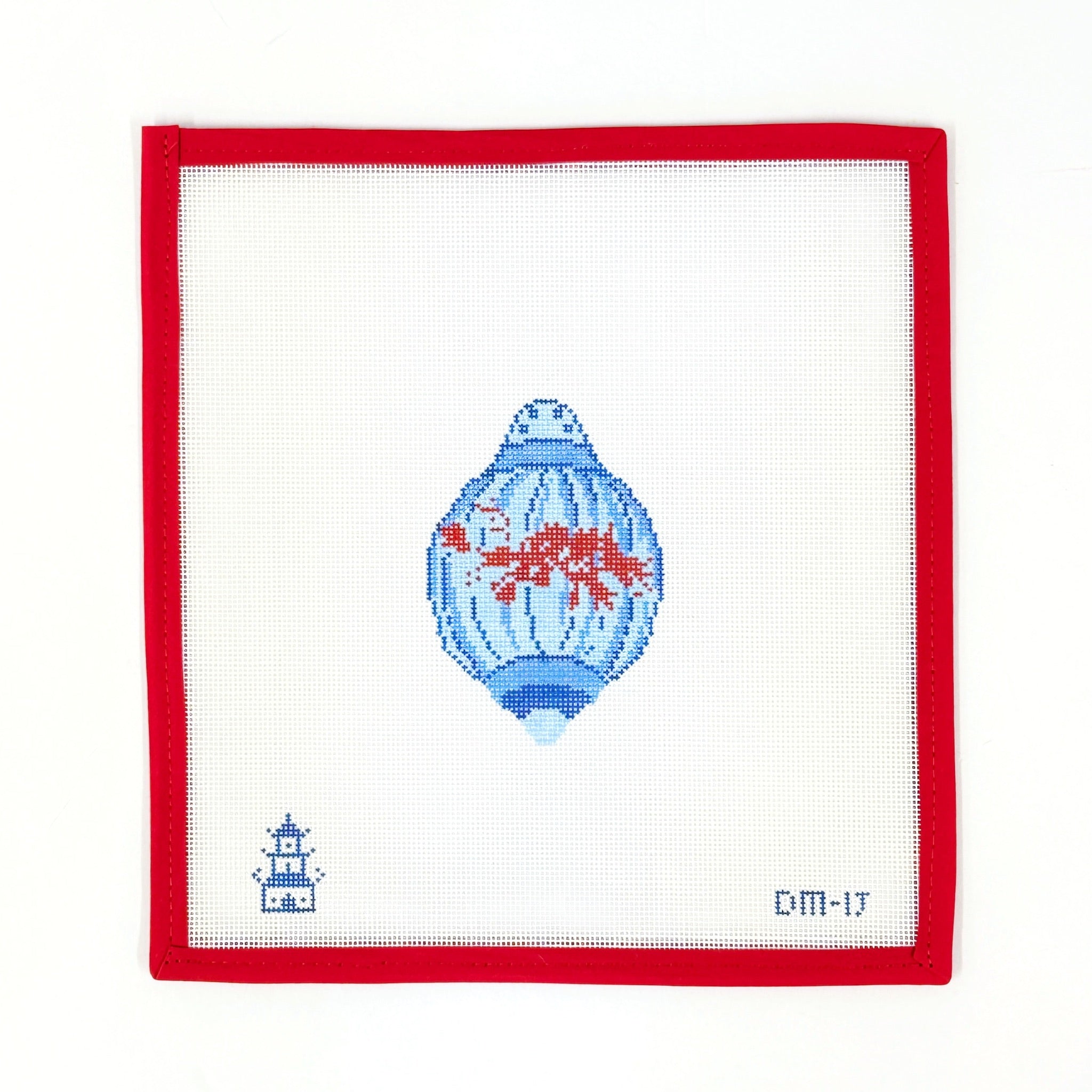 Blue LanternPlum StitcheryCanvasThe Red Thread Atelier
