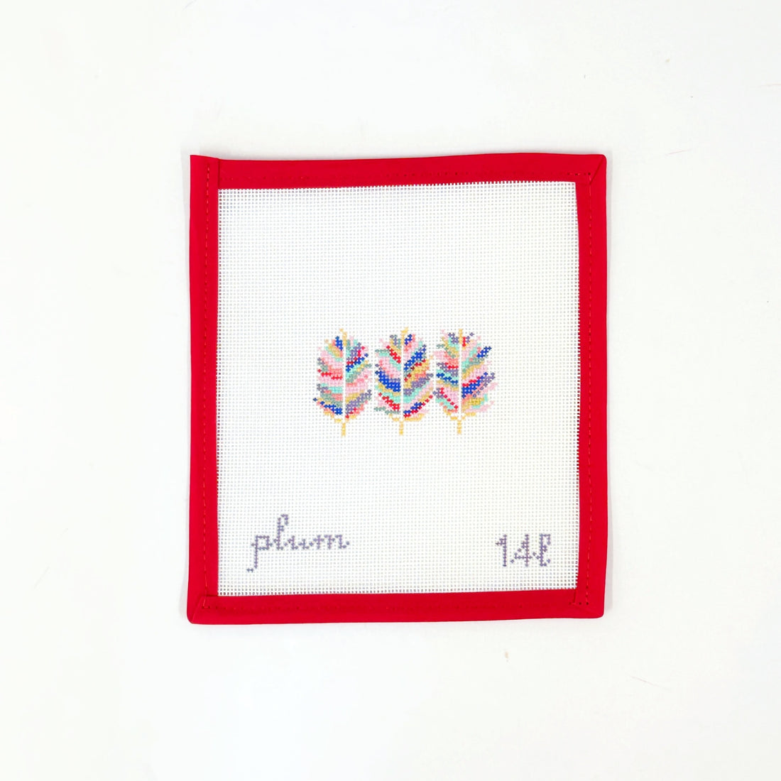 Feathers InsertPlum StitcheryCanvasThe Red Thread Atelier