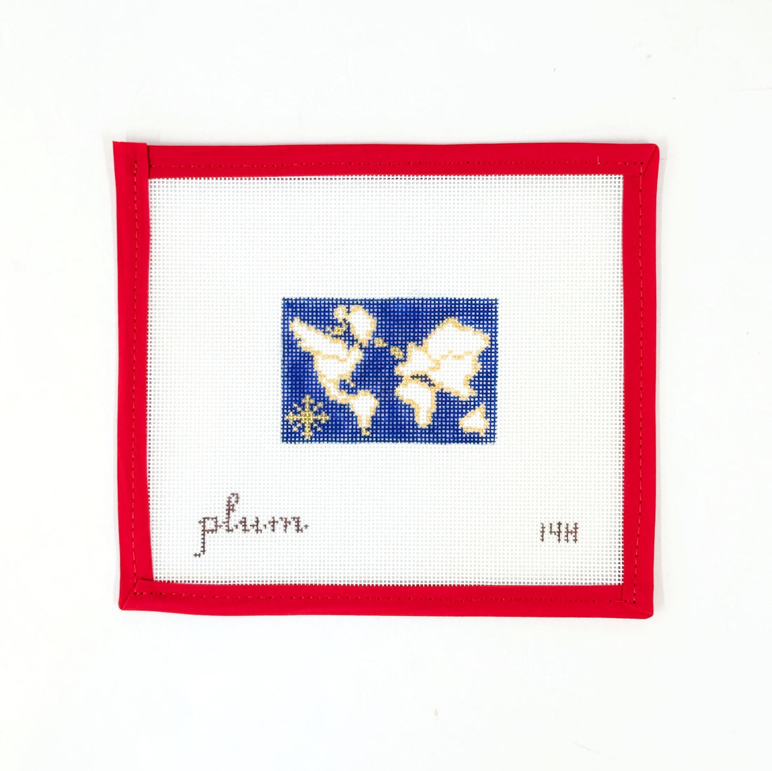 Atlas InsertPlum StitcheryCanvasThe Red Thread Atelier