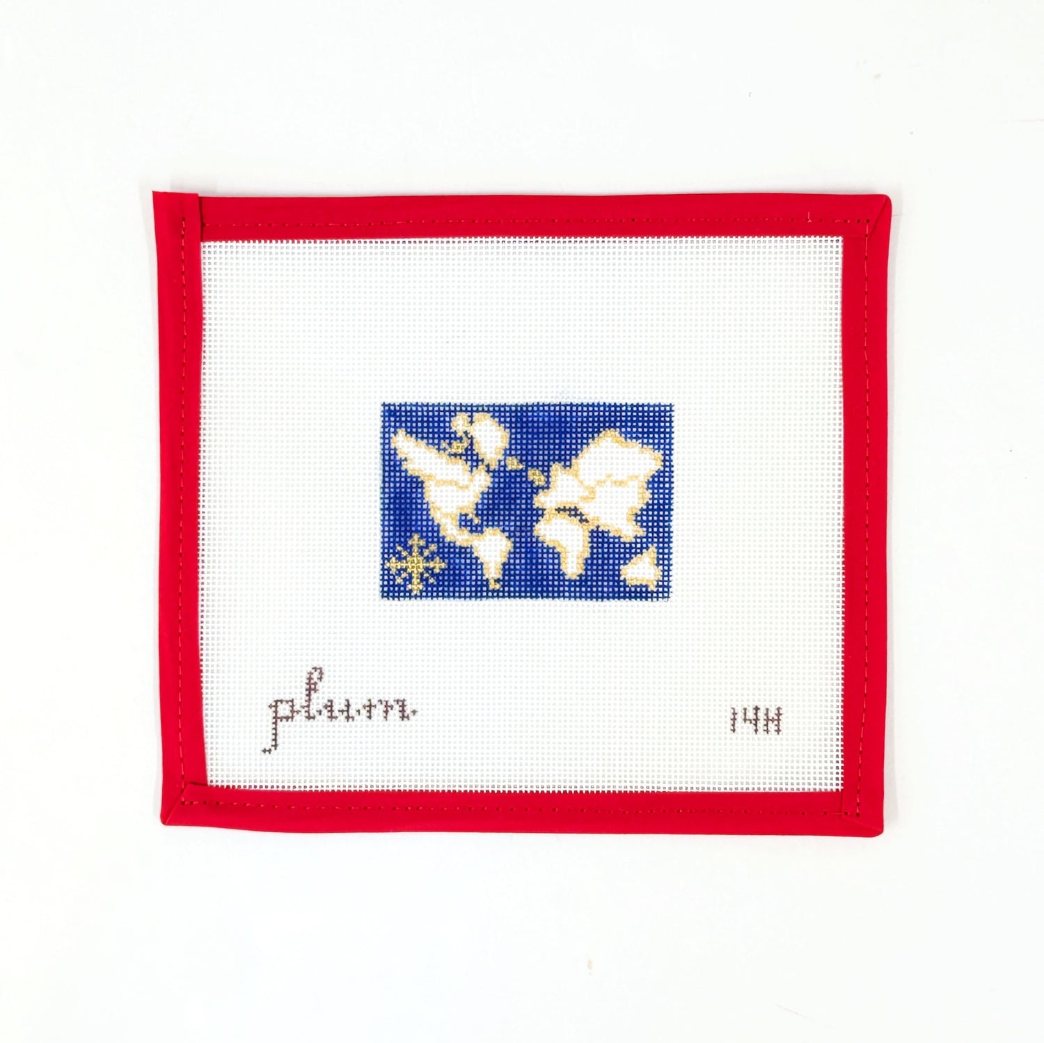 Atlas InsertPlum StitcheryCanvasThe Red Thread Atelier