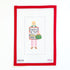 Preppy GirlJennifer Vallez NeedlepointCanvasThe Red Thread Atelier