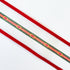 ** Preorder** Red & Green Horse Bits Wrap BraceletAnne Fisher NeedlepointCanvasThe Red Thread Atelier
