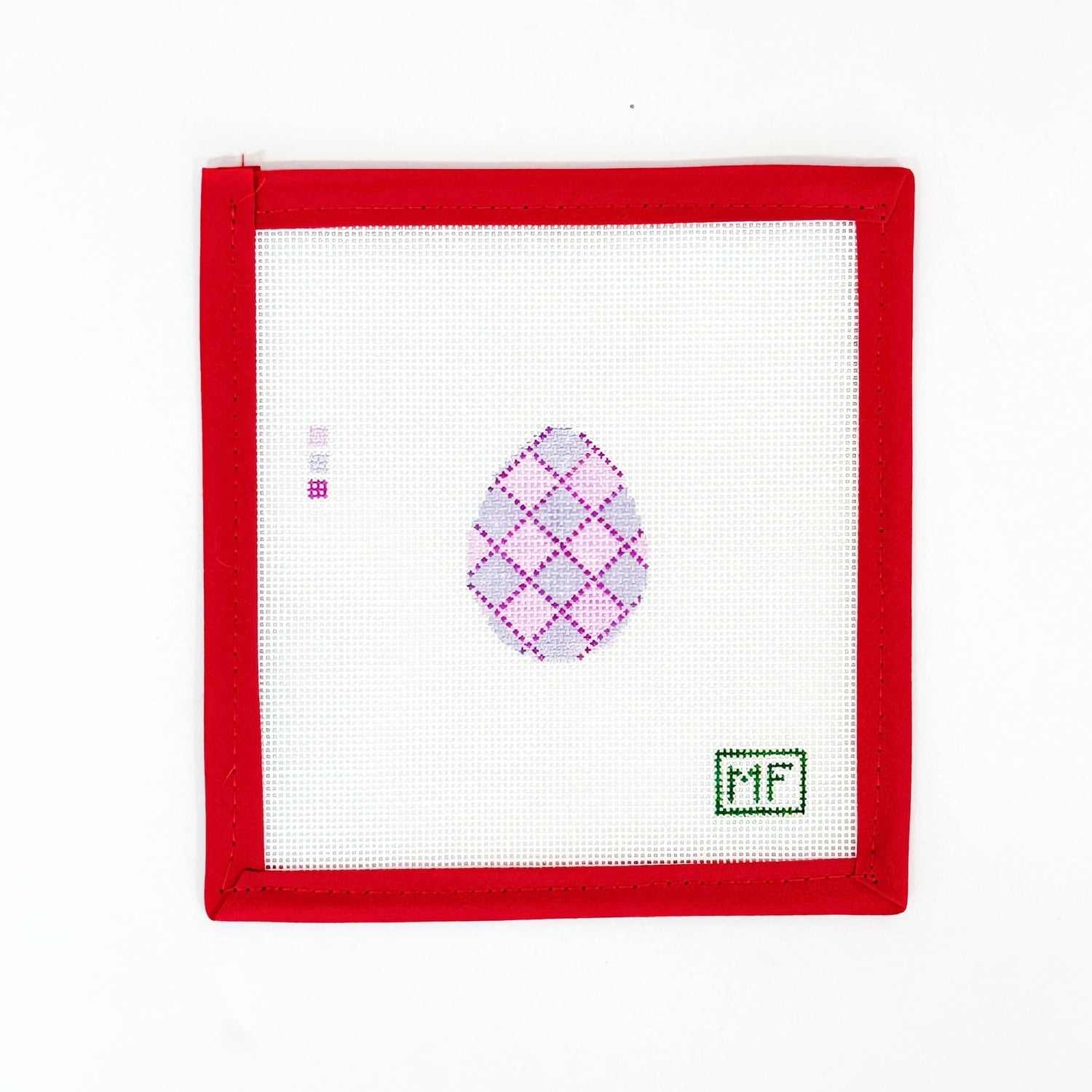 Purple Easter Egg MiniMeg FrancezCanvasThe Red Thread Atelier