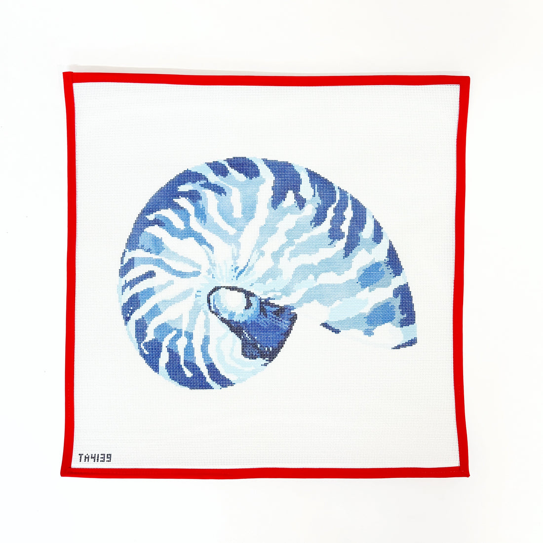 Nautilus - BlueKCNCanvasThe Red Thread Atelier