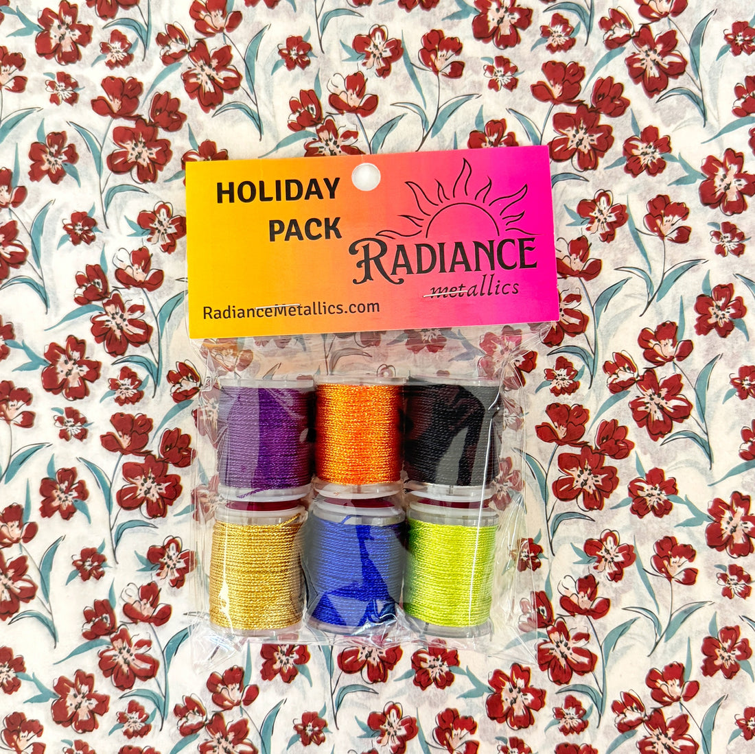 Radiance Metallic Thread - 18 - Holiday Pack - Halloween