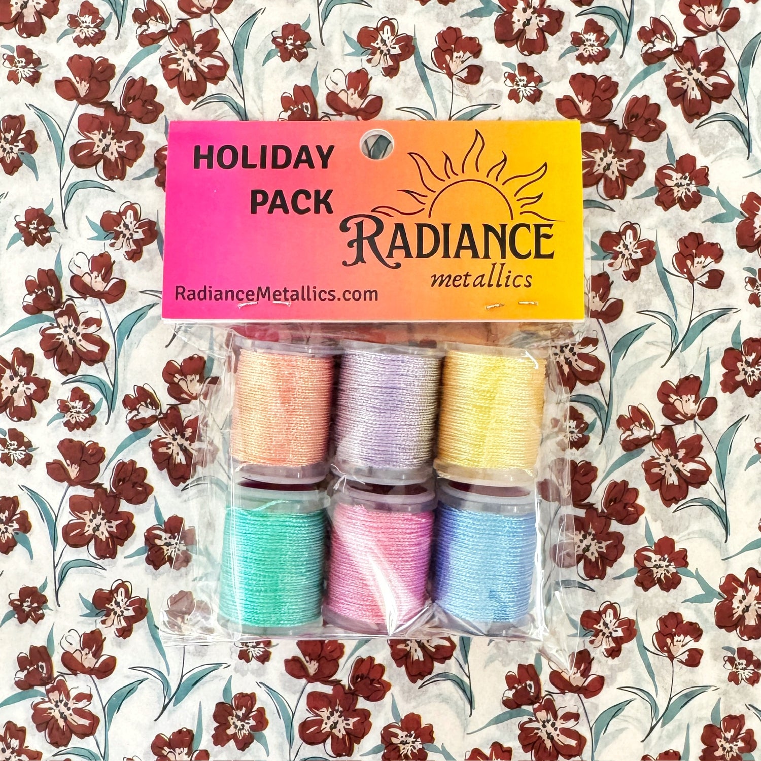 Radiance Metallic Thread - 18 - Holiday Pack - Easter