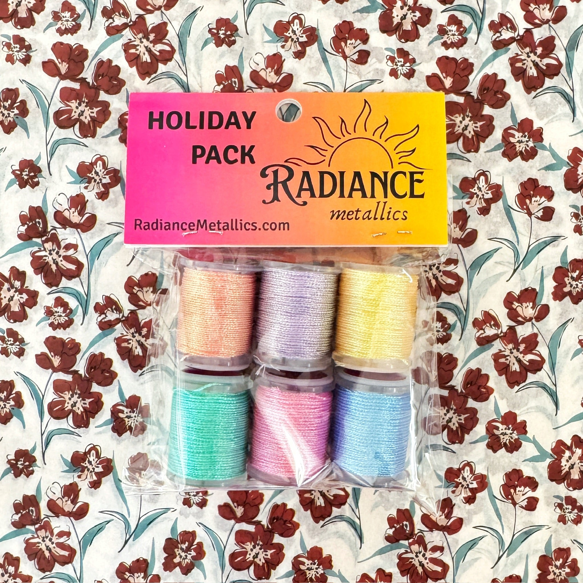 Radiance Metallic Thread - 18 - Holiday Pack - Easter