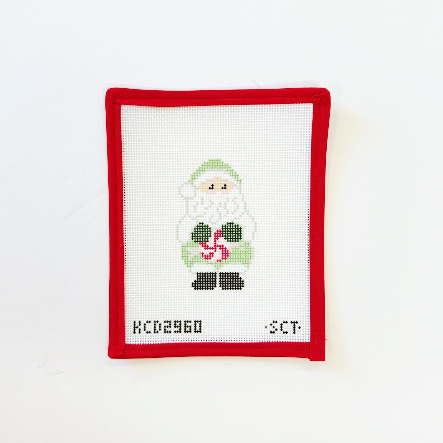 Peppermint SantaKCNCanvasThe Red Thread Atelier