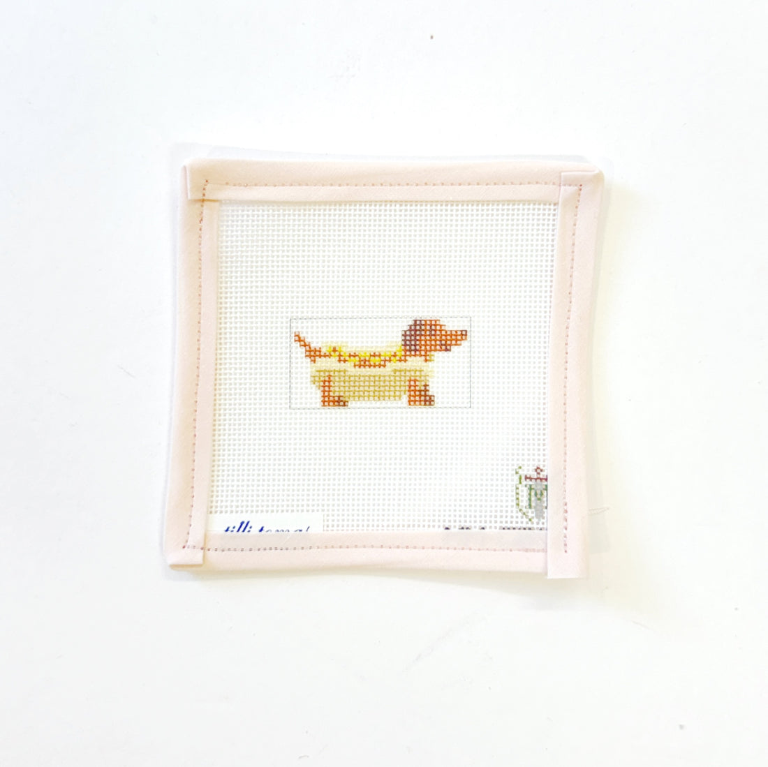 Weenie Dog Bag CharmTilli TomasCanvasThe Red Thread Atelier