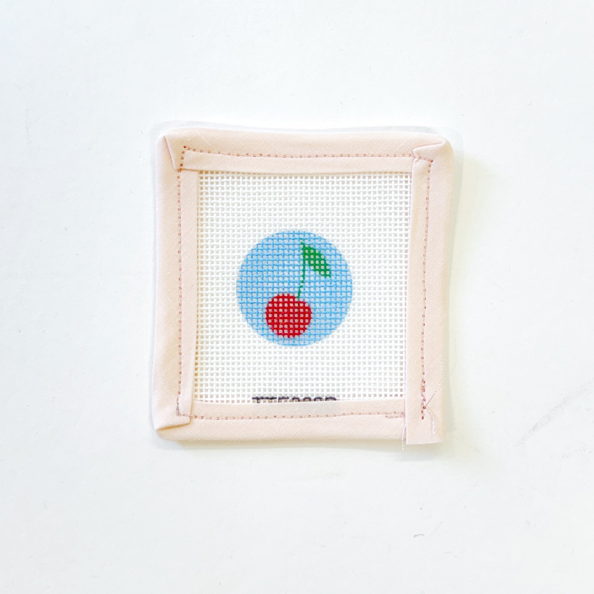 Cherry on Blue FOBTilli TomasCanvasThe Red Thread Atelier