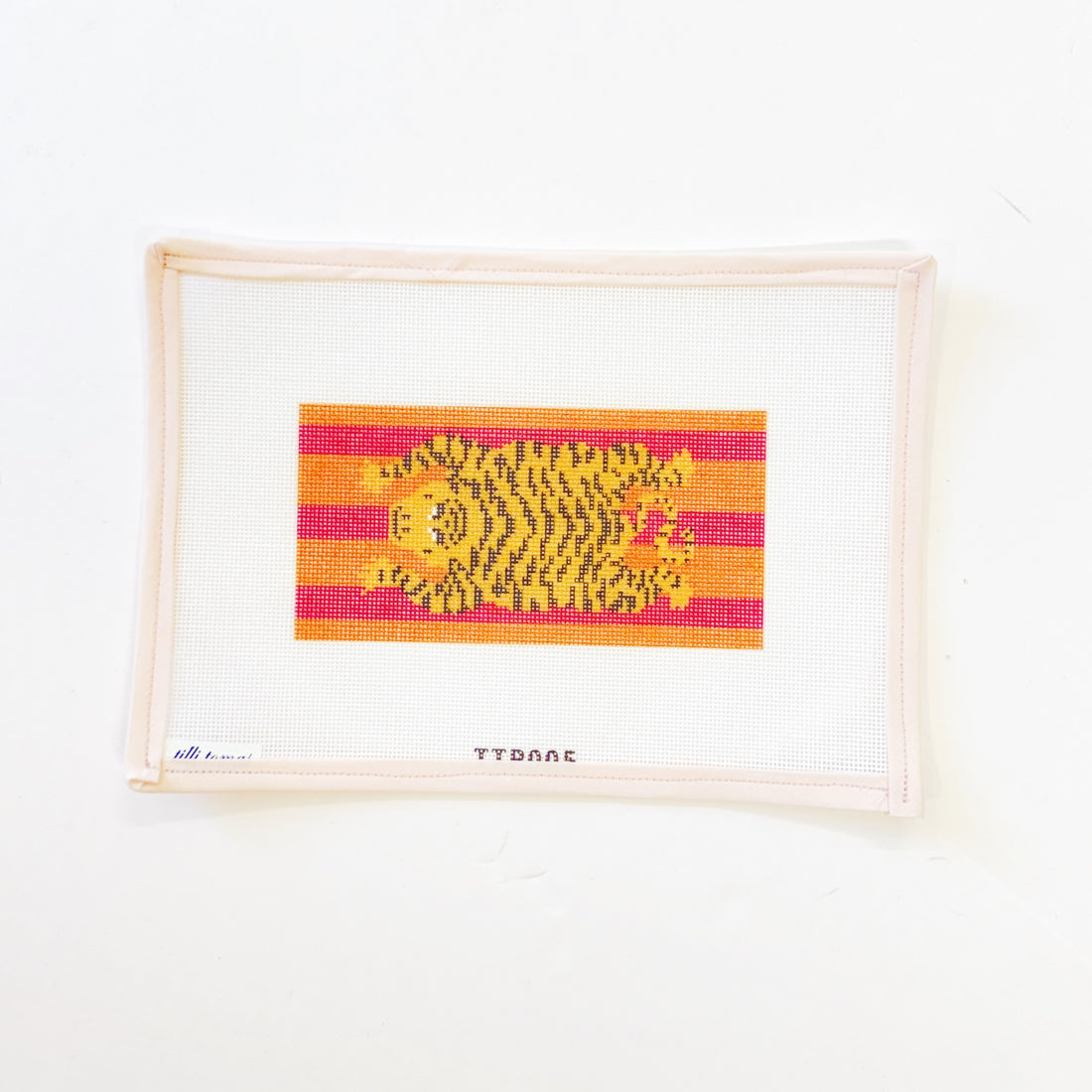 Tiger on StripesTilli TomasCanvasThe Red Thread Atelier