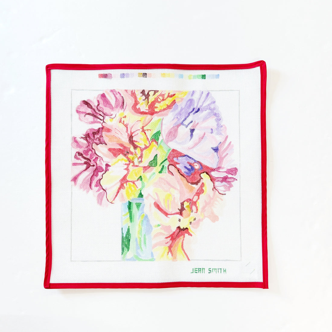 Party FlowersJean SmithCanvasThe Red Thread Atelier