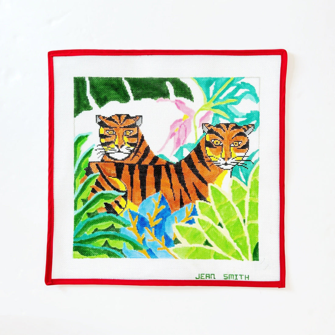 Twin TigersJean SmithCanvasThe Red Thread Atelier
