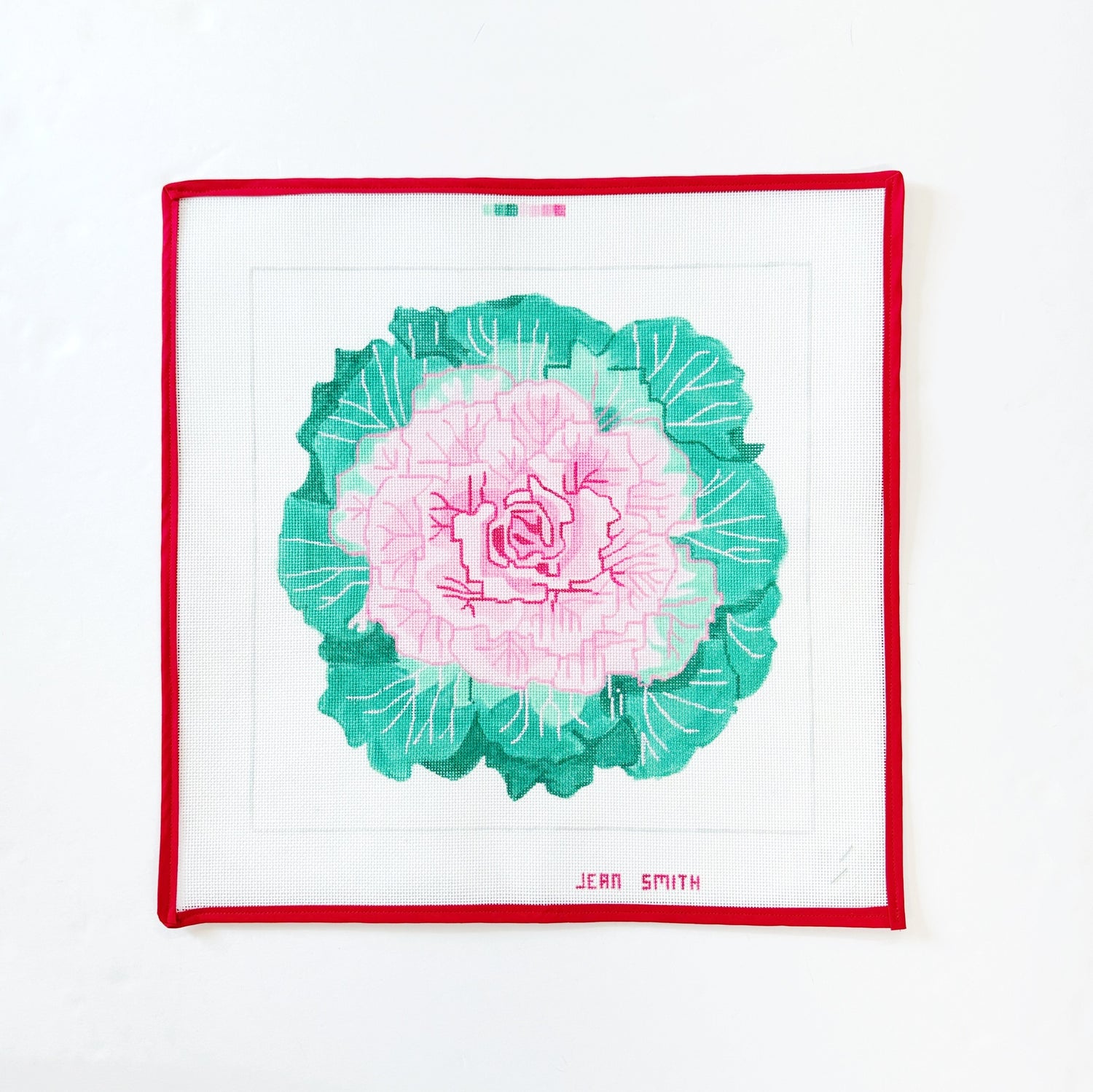 Flowering Kale 1, pinkJean SmithCanvasThe Red Thread Atelier