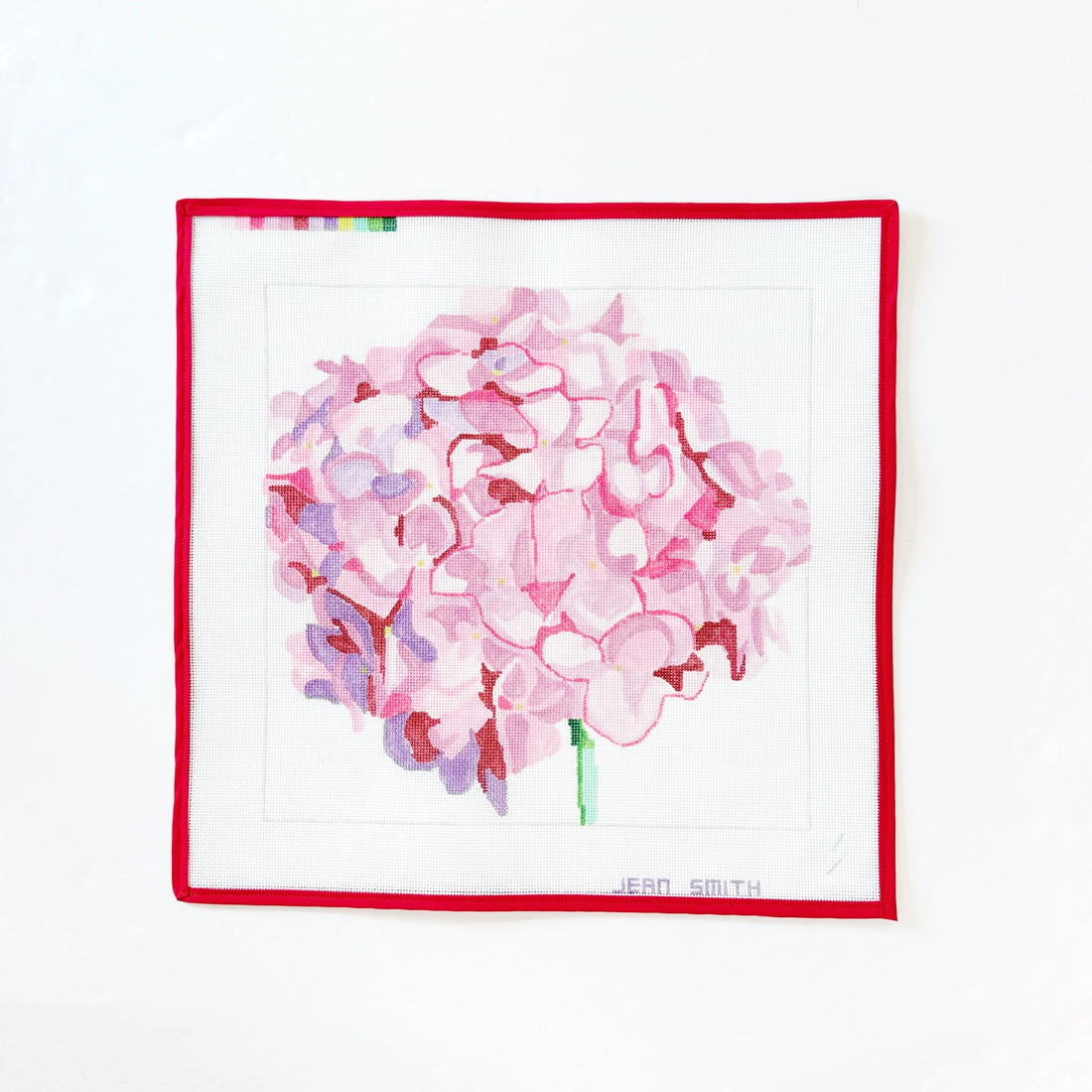 Pink HydrangeaJean SmithCanvasThe Red Thread Atelier