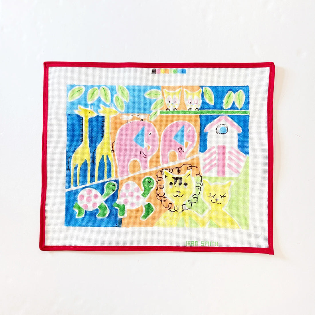 Noah’s ArkJean SmithCanvasThe Red Thread Atelier