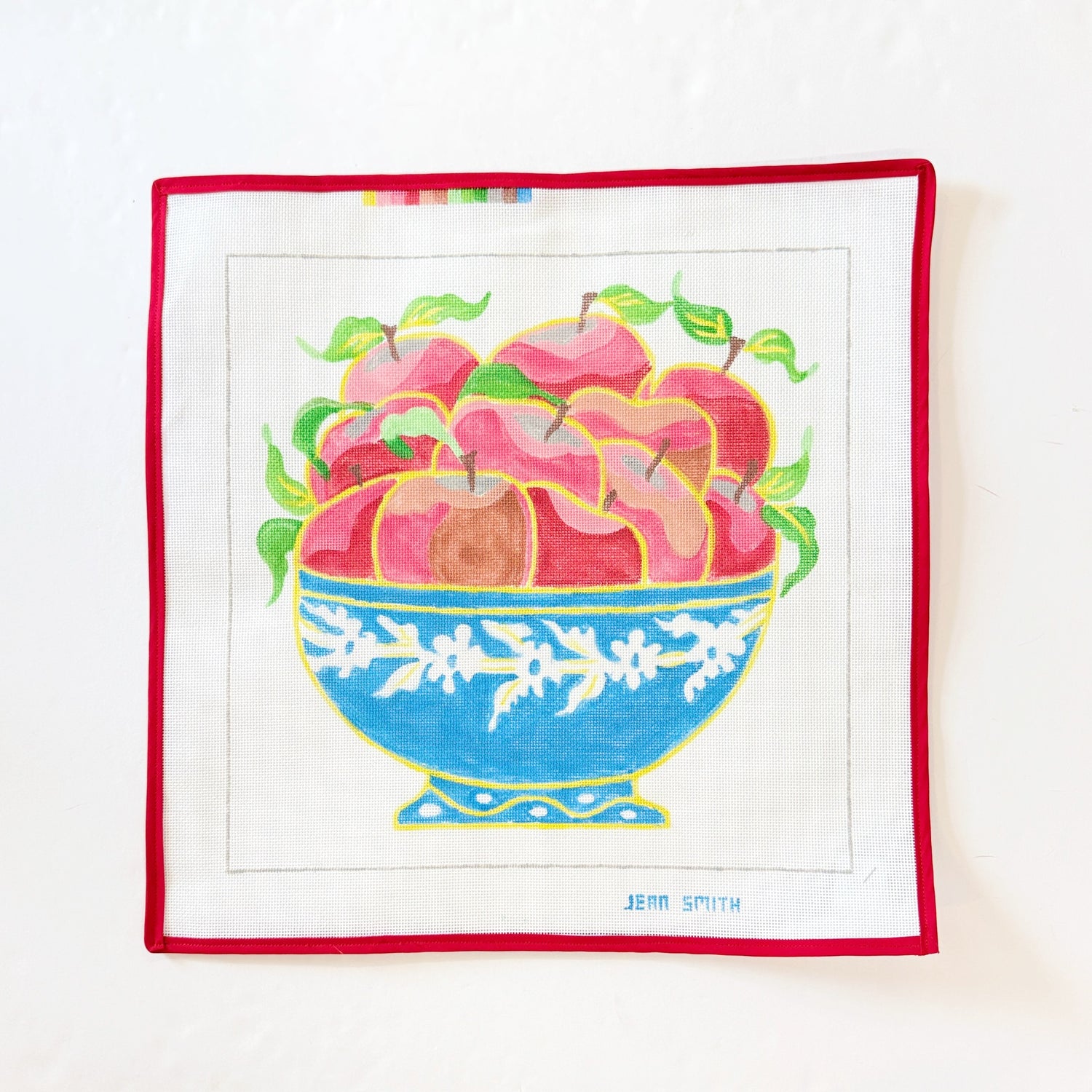 Harvest Bowl - ApplesJean SmithCanvasThe Red Thread Atelier