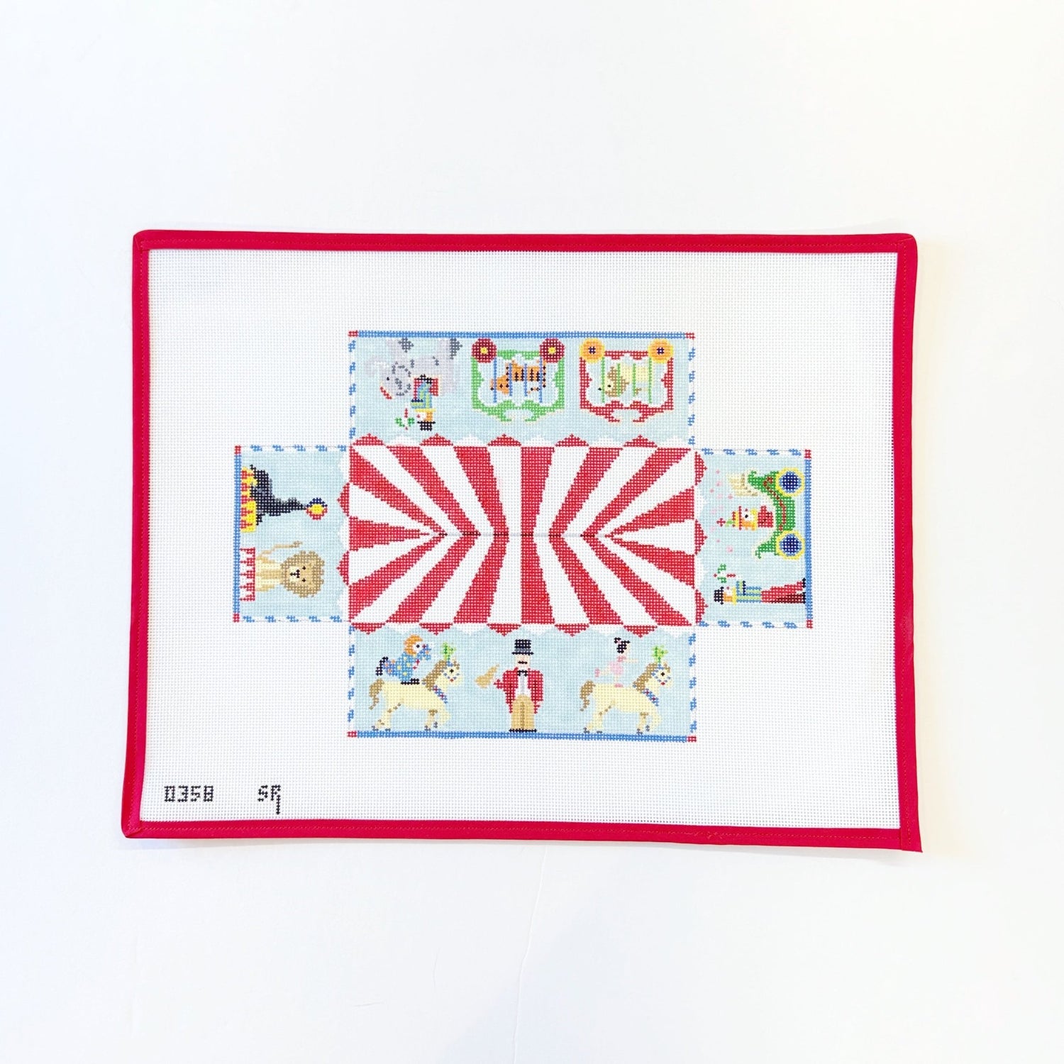 Circus Brick CoverSusan RobertsCanvasThe Red Thread Atelier