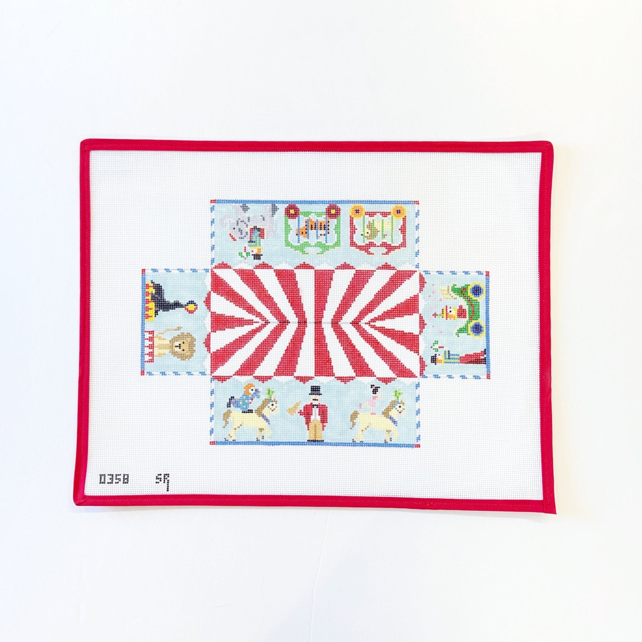Circus Brick CoverSusan RobertsCanvasThe Red Thread Atelier
