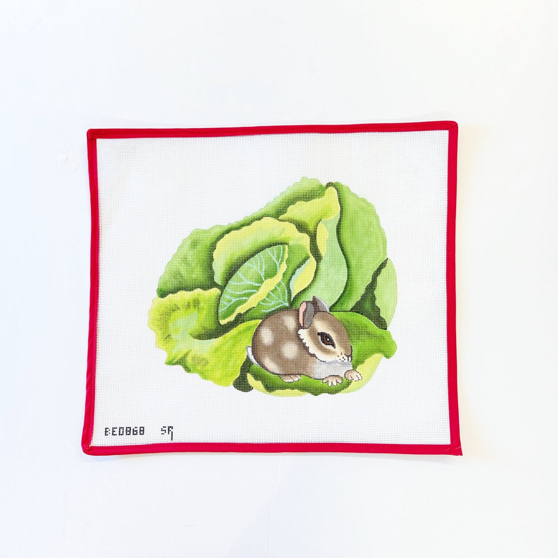 Bunny on CabbageSusan RobertsCanvasThe Red Thread Atelier