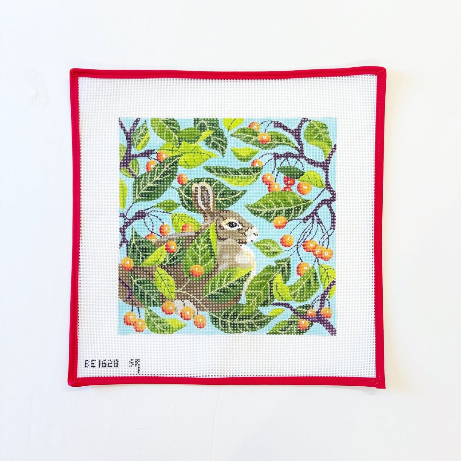 Rabbit In BittersweetSusan RobertsCanvasThe Red Thread Atelier