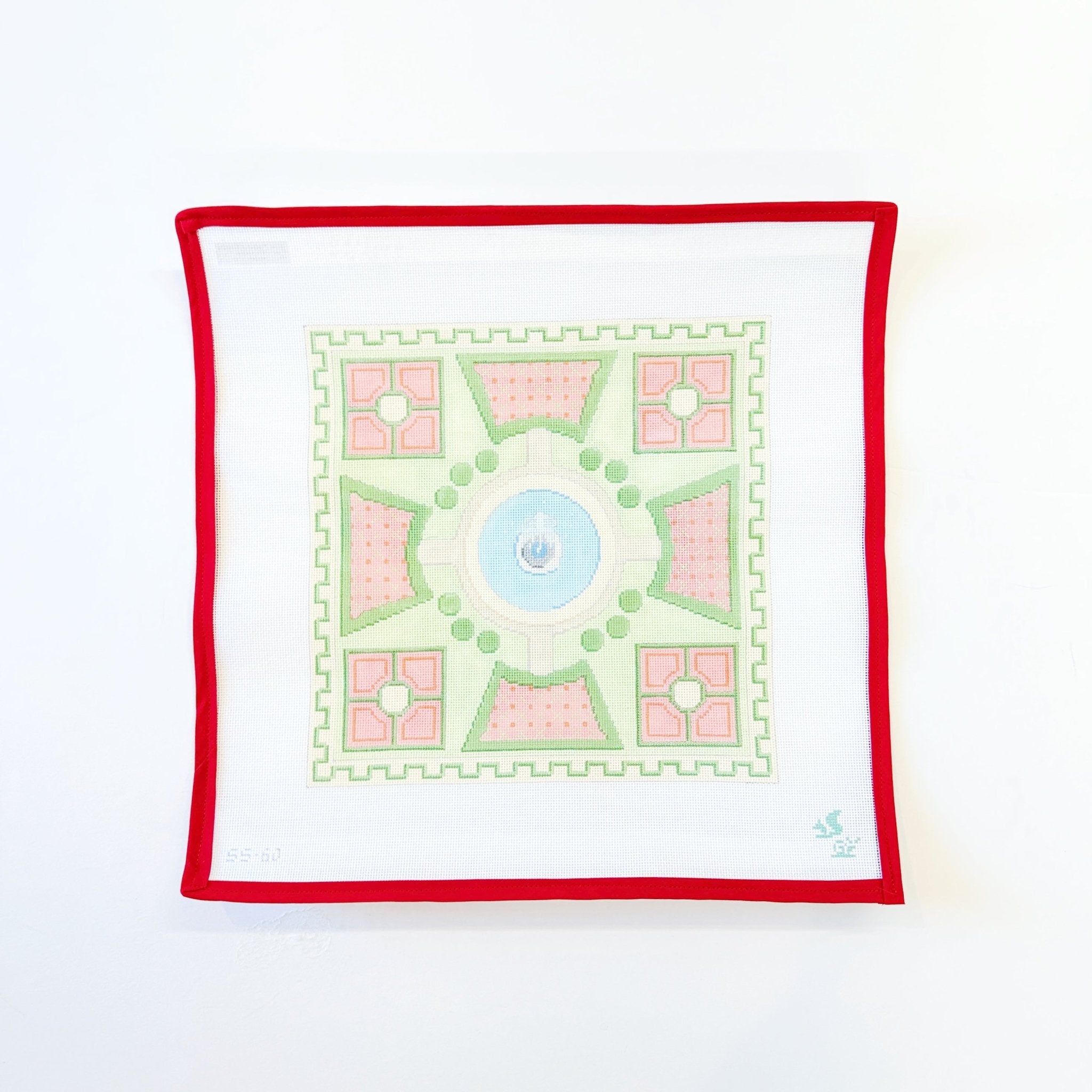 Parterre PillowGingham StitcheryCanvasThe Red Thread Atelier